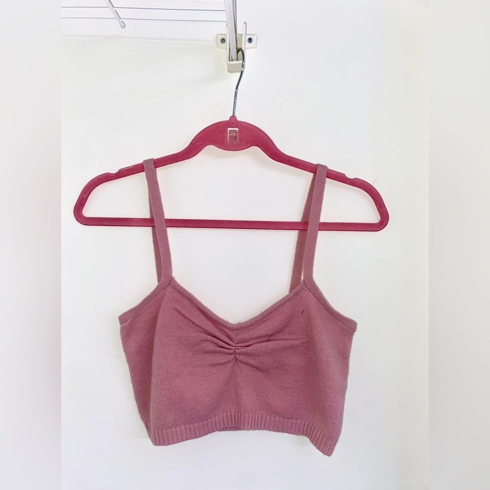 Pink Crop Top